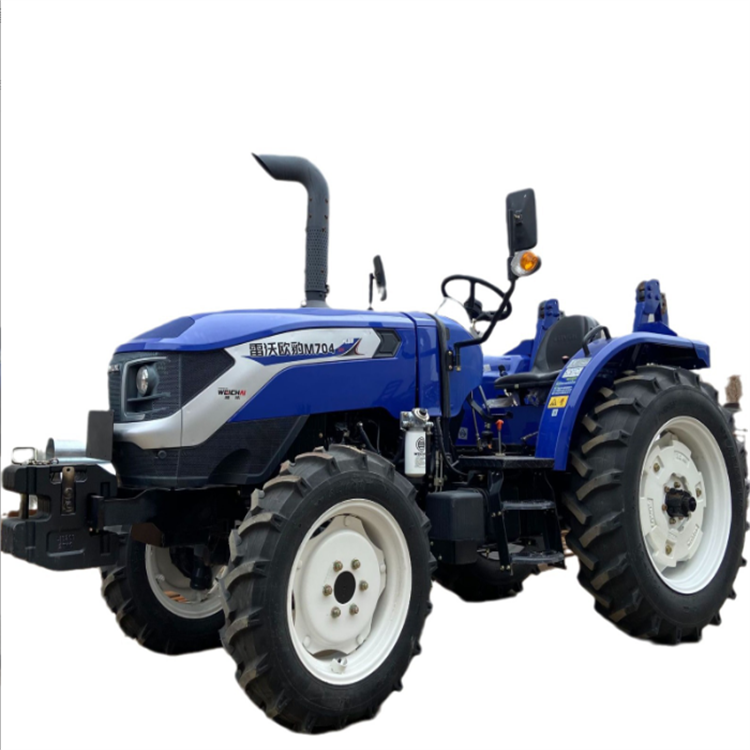 Lovo Ou Leopard M704 Medium-Sized Agricultural 4WD Tractor 70 HP Wheeled Vehicle with Hydraulic Turning Plow New Condition