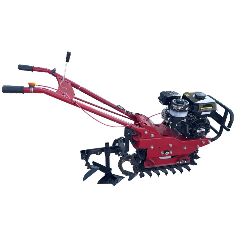 New Design Mini Walking Tractor diesel Small and Compact Tractor Agriculture Single Chain Track Tiller Tractor