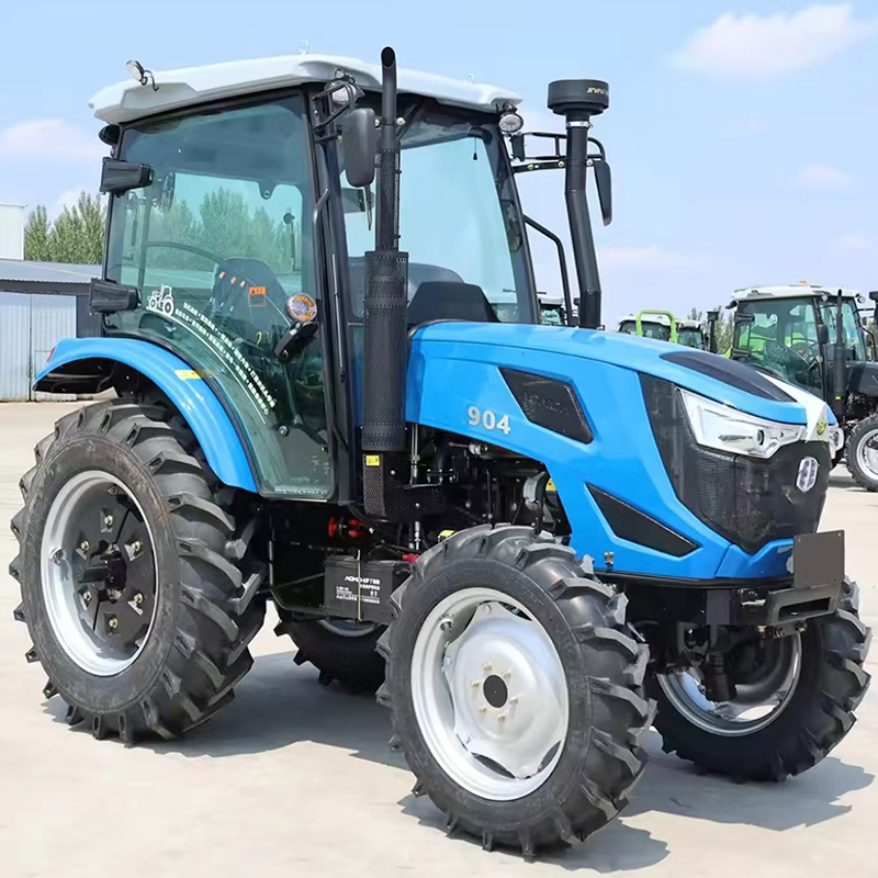 New Agricultural Tractor Hot Sale China Farming Small Multifunction 4WD Wheel Mini Tractor