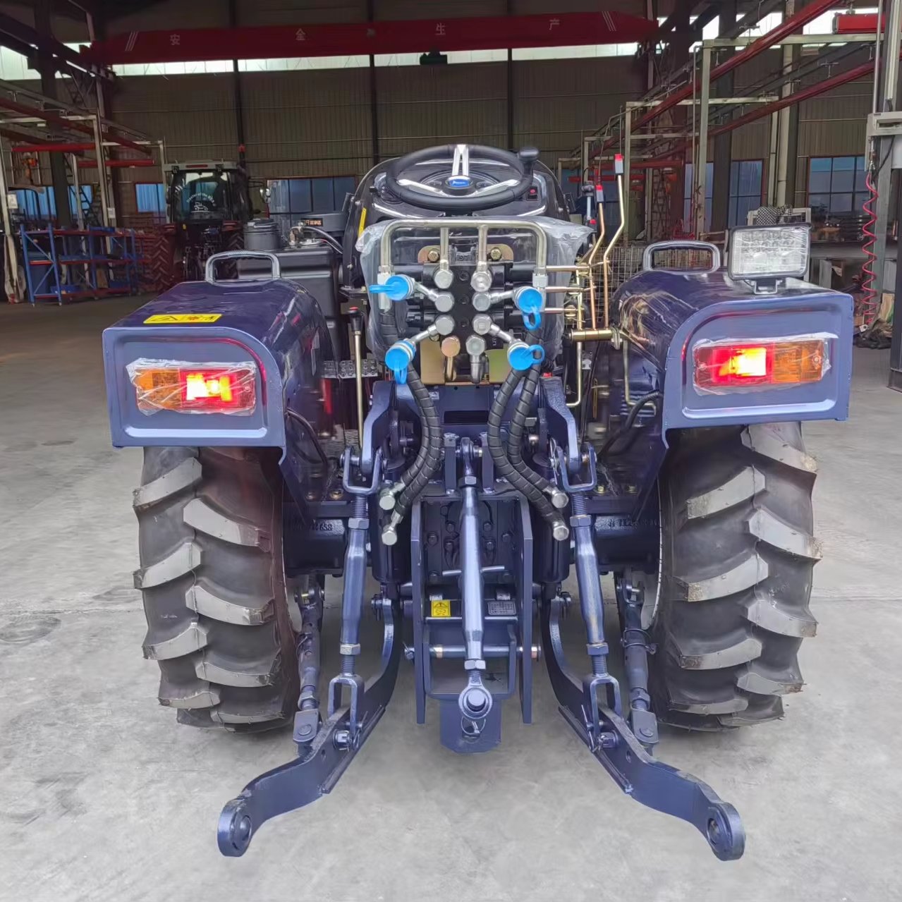Mini 4x4 Tractor with 50hp New Condition Wheeled Tractor for Agriculture Long Service Life Various Power Options Available