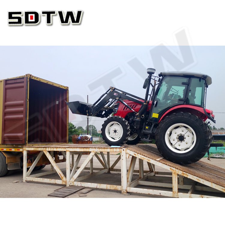 Agricultural Used Mini Tractor With Front End Loader From China Factory Supply