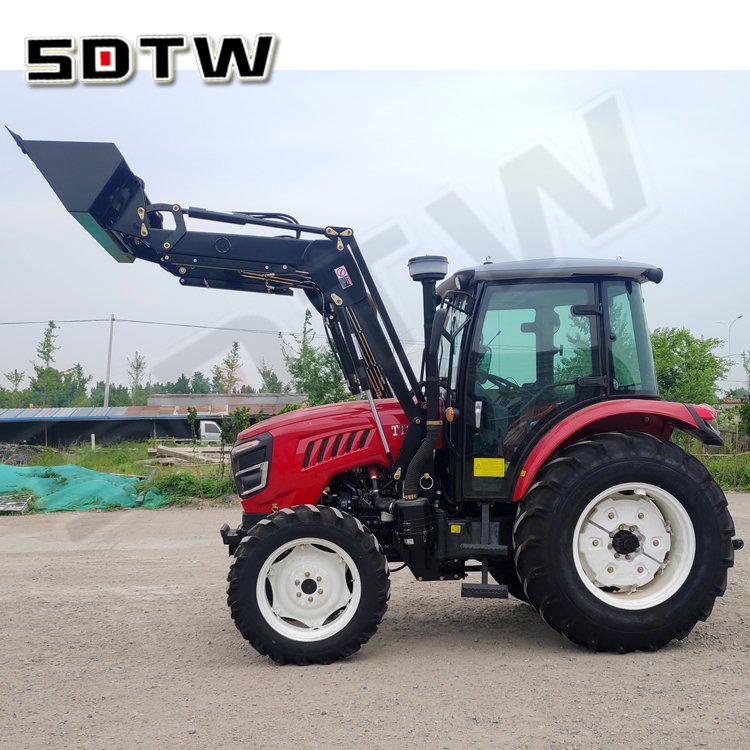 Agricultural Used Mini Tractor With Front End Loader From China Factory Supply