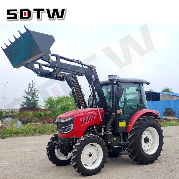 Agricultural Used Mini Tractor With Front End Loader From China Factory Supply