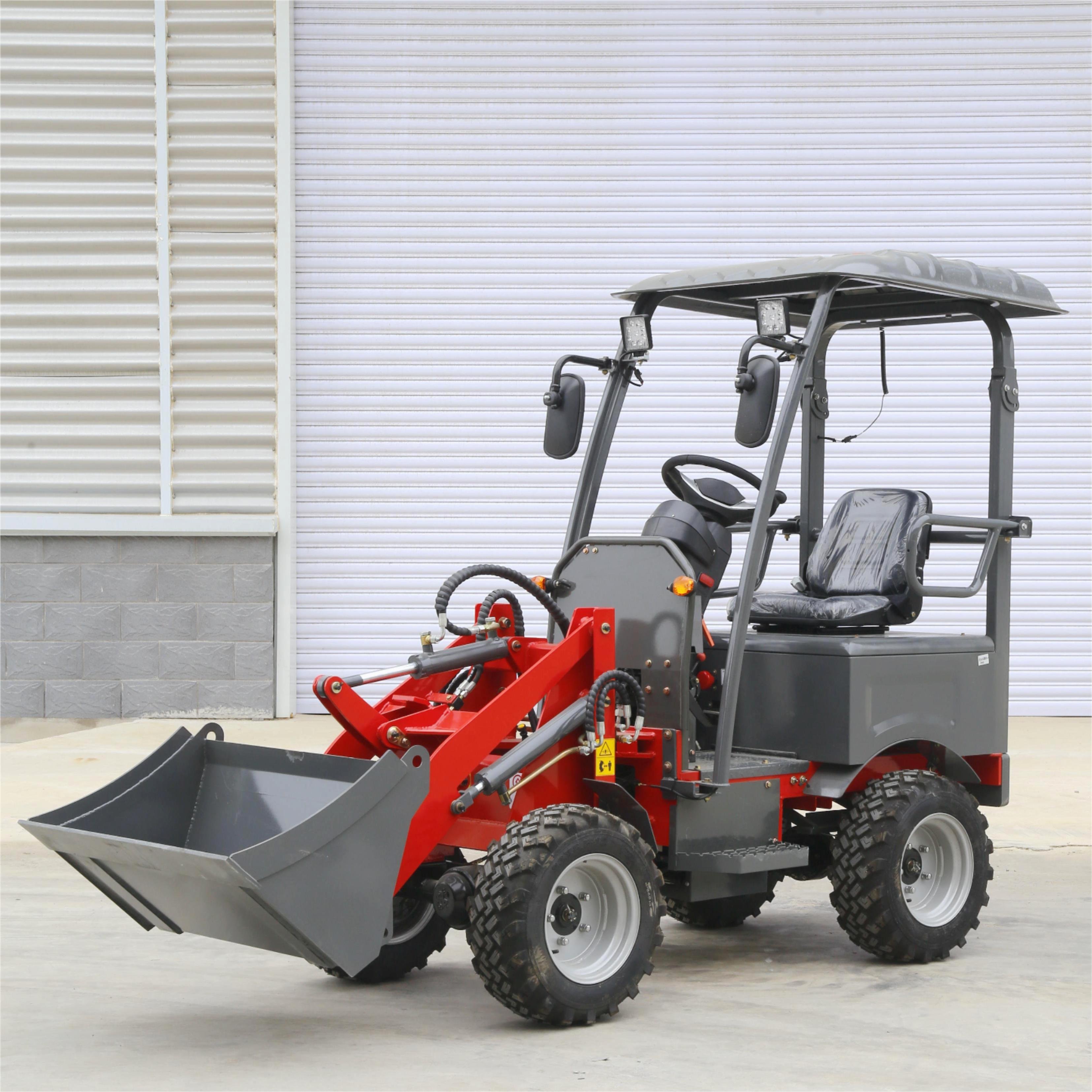 Mini Tractor 30 HP 40 HP 2 WD 4 WD Compact Farm Wheel Tractor With Rotary Tiller Shovel for Agriculture Made in China