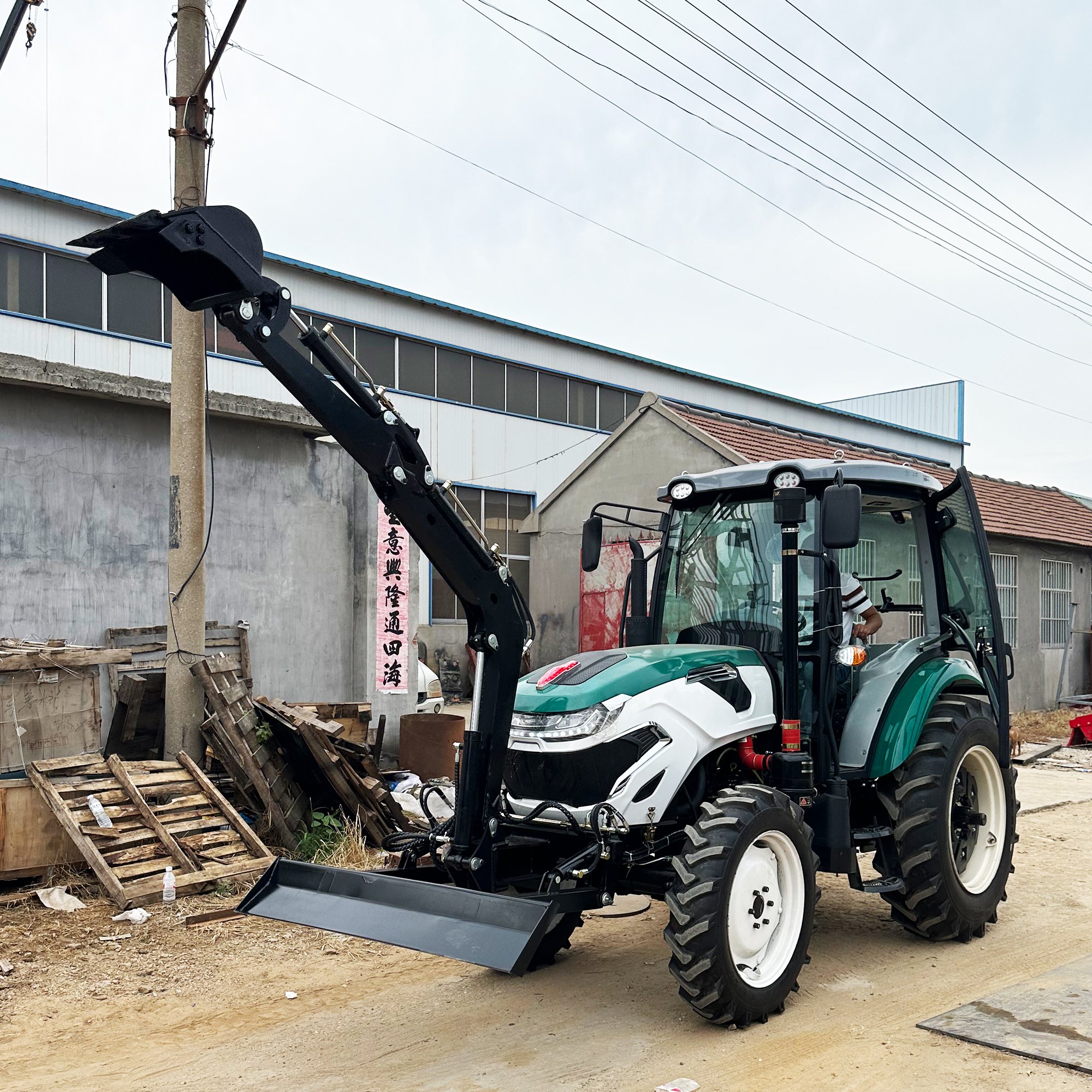 Tractors for Agricultural Machinery Parts Wheel Tractor Garden Tractor