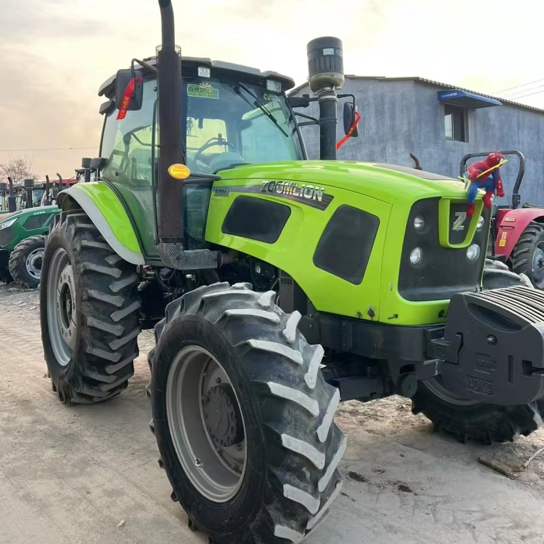 Used Tractors Zoomlion RS1804 180hp 4x4wd Farm Equipment Agricultural Machinery Chinese Farm Tractor Front End Loader
