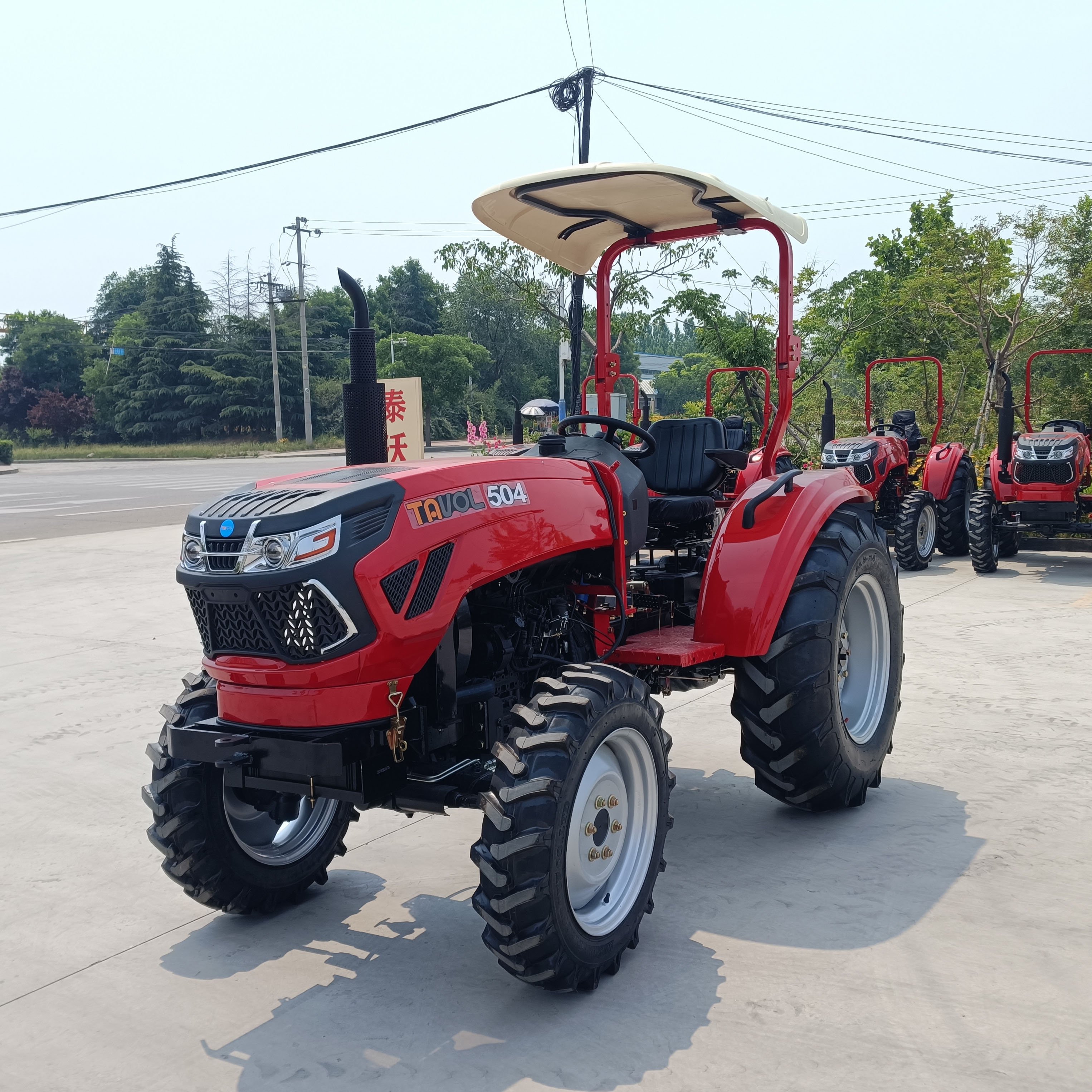 Agricultural Equipment 4wd Farm Tractor 50hp 60hp 70hp Tractor Agriculture Agro Machinery Agricultural Farm
