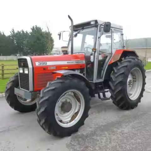 Massey Ferguson 399 4WD Agricultural Tractor Farm Massey Ferguson Wheels