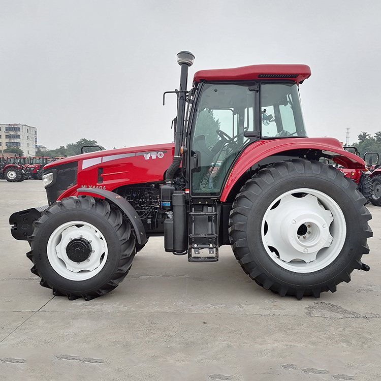 Hot Sale YTO X1404 140hp Multifunctional Diesel Farm Tractors New 4x4 Walking Wheeled EPA Certified Gearbox Motor Pump Gear