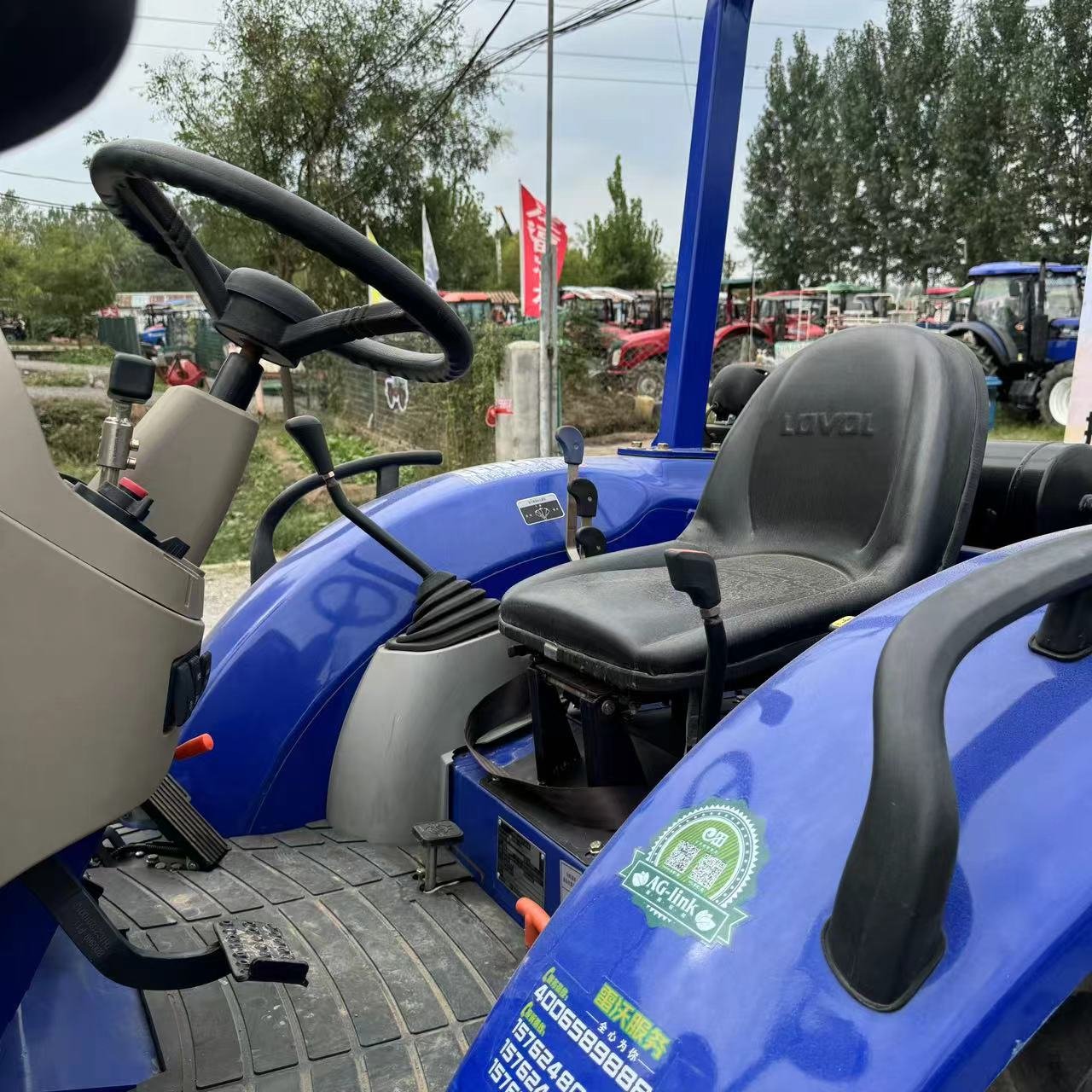 New Tractor Lovol M704 70 HP 4wd Agriculture Farm Wheel Tractor for Hot Sale