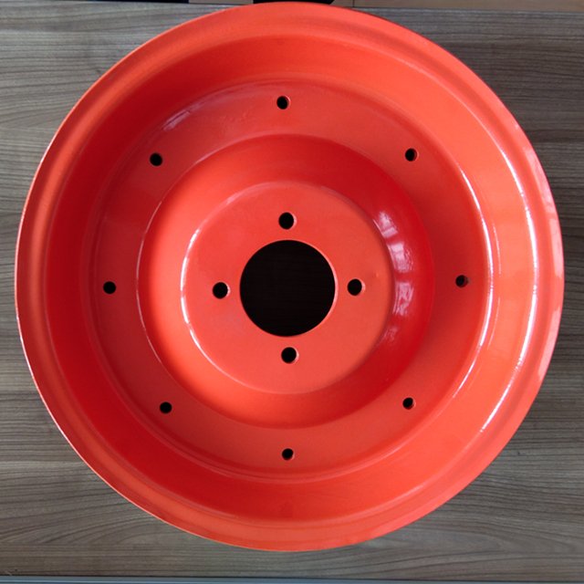 Customized Agricultural Tractor Rims 750-16 Steel Wheel Rim for 750-16 Tires