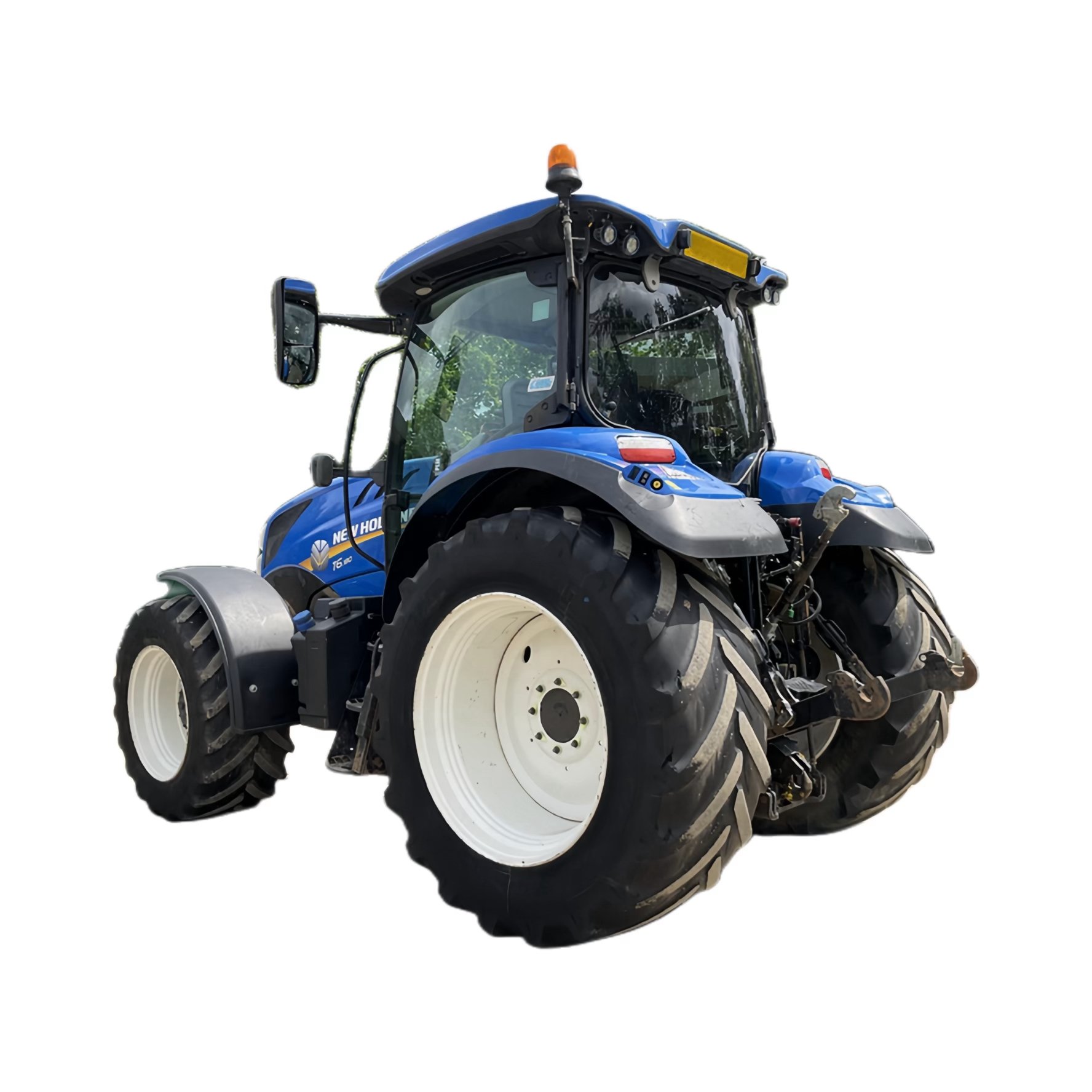 Company Rush Sale Low Hours 2017 NH T6.180 with EROPS General Purpose Bucket Fast Shipping with Insurance