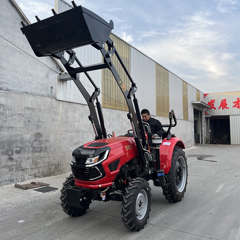 High Quality 60hp Diesel Engine Tractor Multifunctional 4WD Wheeled Farm Tractor with Long Service Life From China