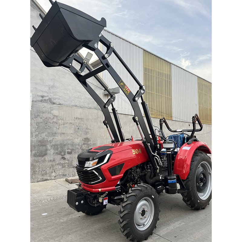 High Quality 60hp Diesel Engine Tractor Multifunctional 4WD Wheeled Farm Tractor with Long Service Life From China