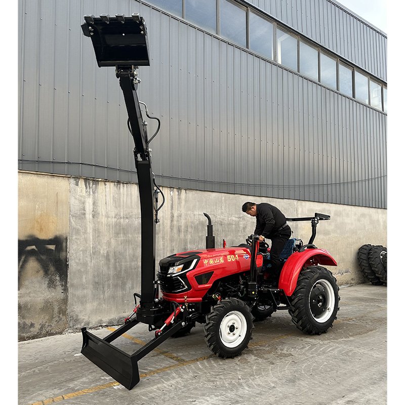 High Quality 60hp Diesel Engine Tractor Multifunctional 4WD Wheeled Farm Tractor with Long Service Life From China