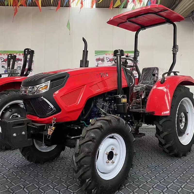 High Quality 60hp Diesel Engine Tractor Multifunctional 4WD Wheeled Farm Tractor with Long Service Life From China