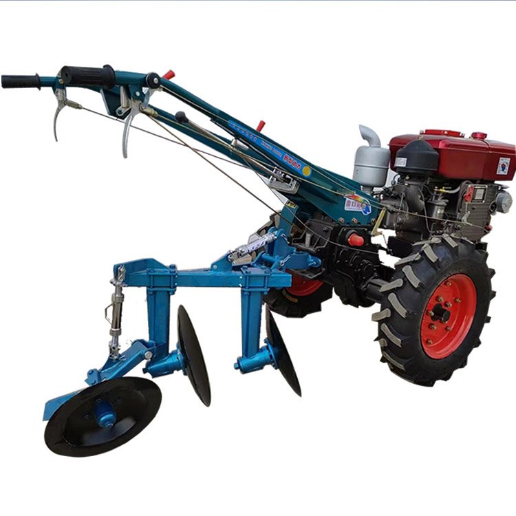 High Quality Plough for diesel Power Tiller with Mini Two Wheel Hand Walking Tractor