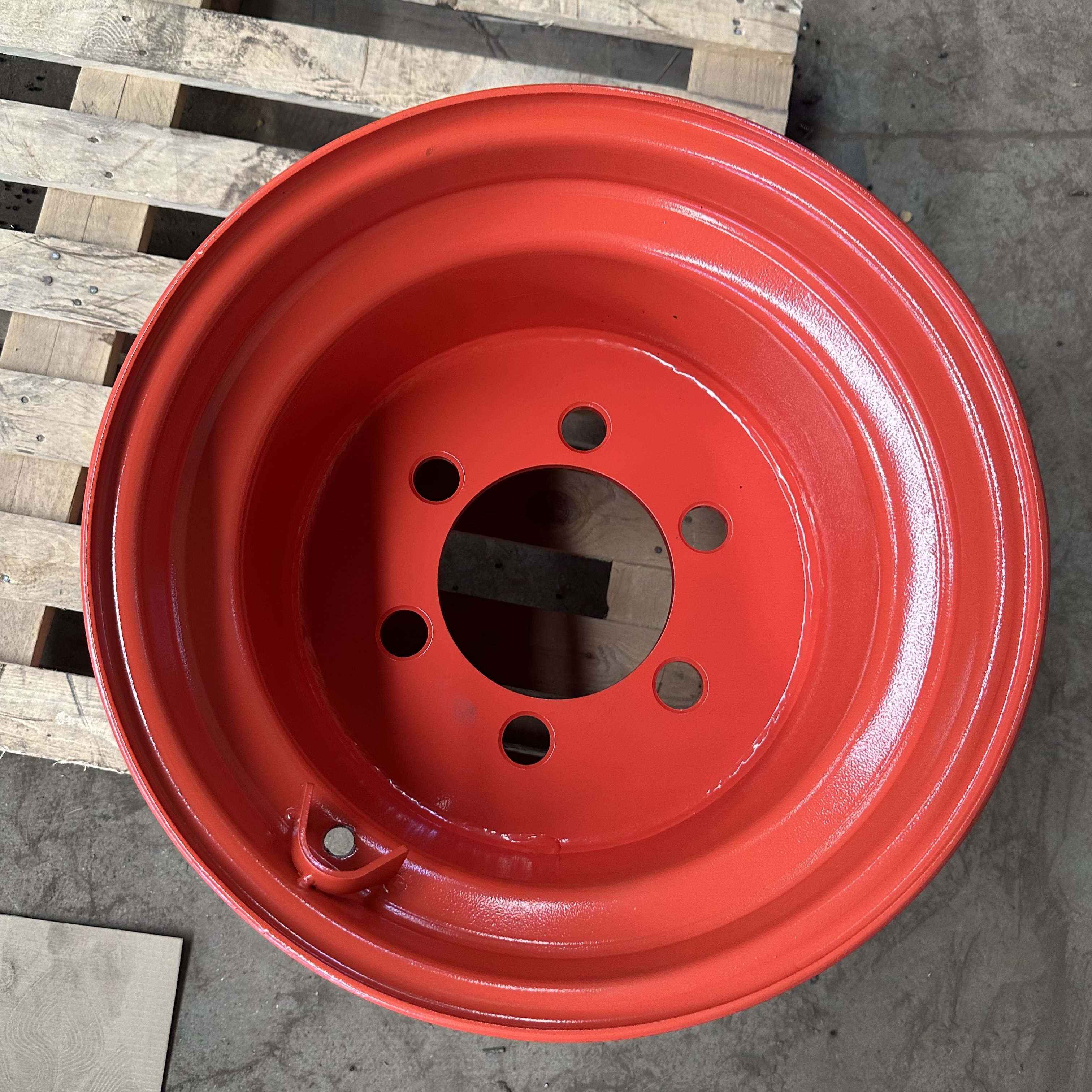 Customized Agriculture Tractors Wheels 16x17 Inch Farm Steel Wheel Rims for 500/50-17 Tires