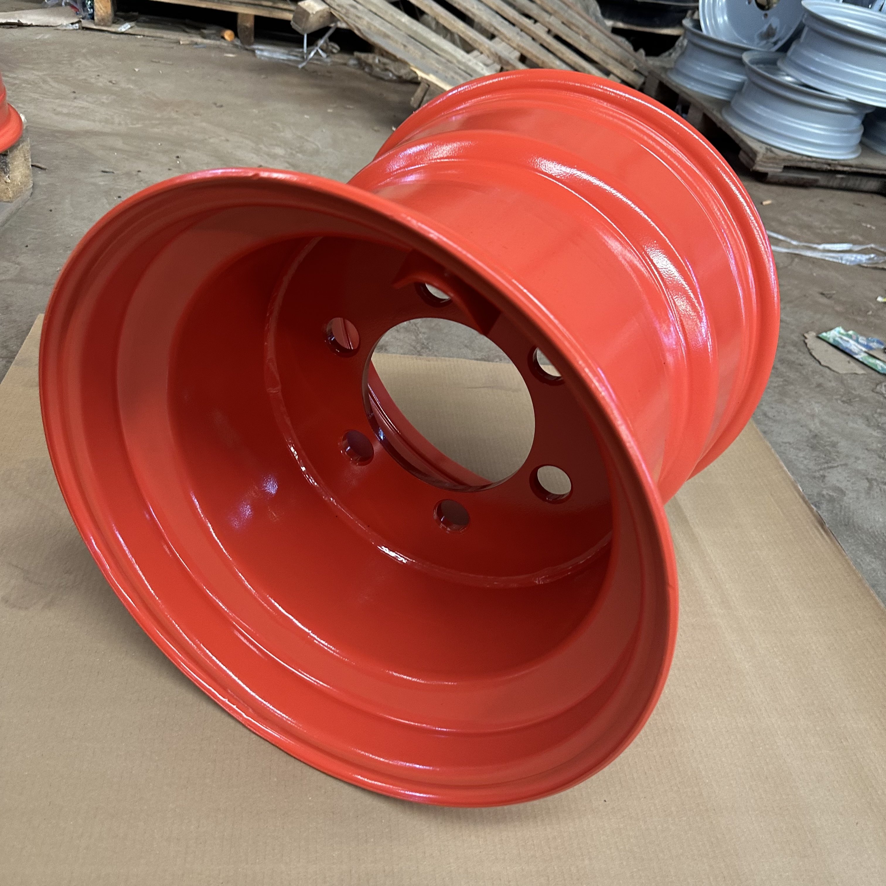 Customized Agriculture Tractors Wheels 16x17 Inch Farm Steel Wheel Rims for 500/50-17 Tires