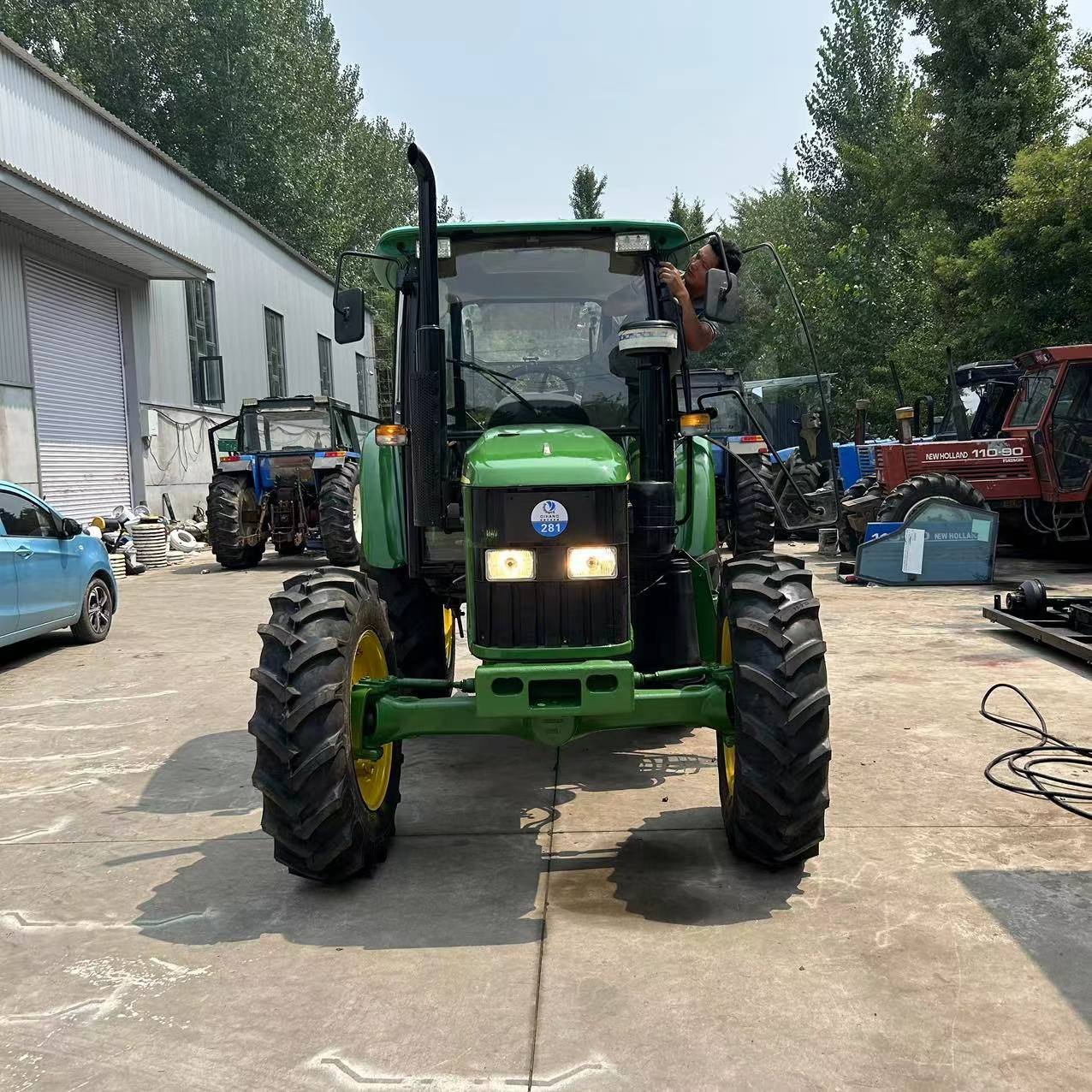 5-904 90HP Farming John Agriculture Deere Used Tractors 75hp 90hp 120hp China Sale Cheap Price