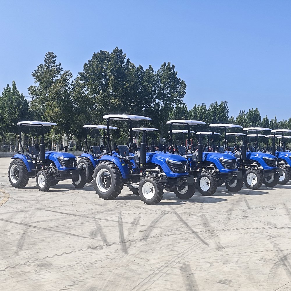 Agricultural 4 Wheel Trator Small Mini 4x4 Compact Tracteur Agricole Farm 25hp 40hp 45hp 50hp 30 60 hp 4wd Tractor Agricol