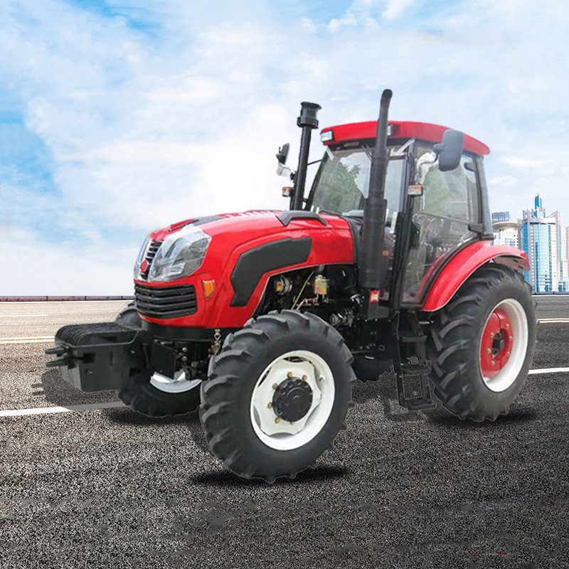 Cheap Farm Tractor Tractor 90HP 2WD/4WD Diesel Power Engine Performance Agricultural Equipments