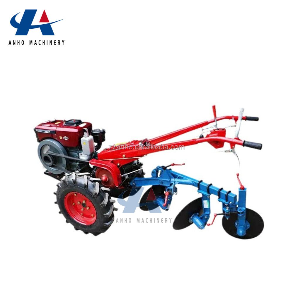Mini Diesel Motorcycle Power Cultivator Two-wheel Walking Tractor Multifunctional Tractor Price