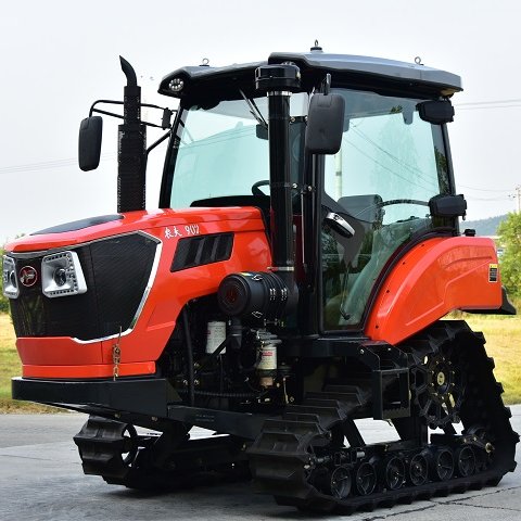 Small Agriculture Machine Farm Equipment NFG902 90HP Crawler Tractor with Attachment