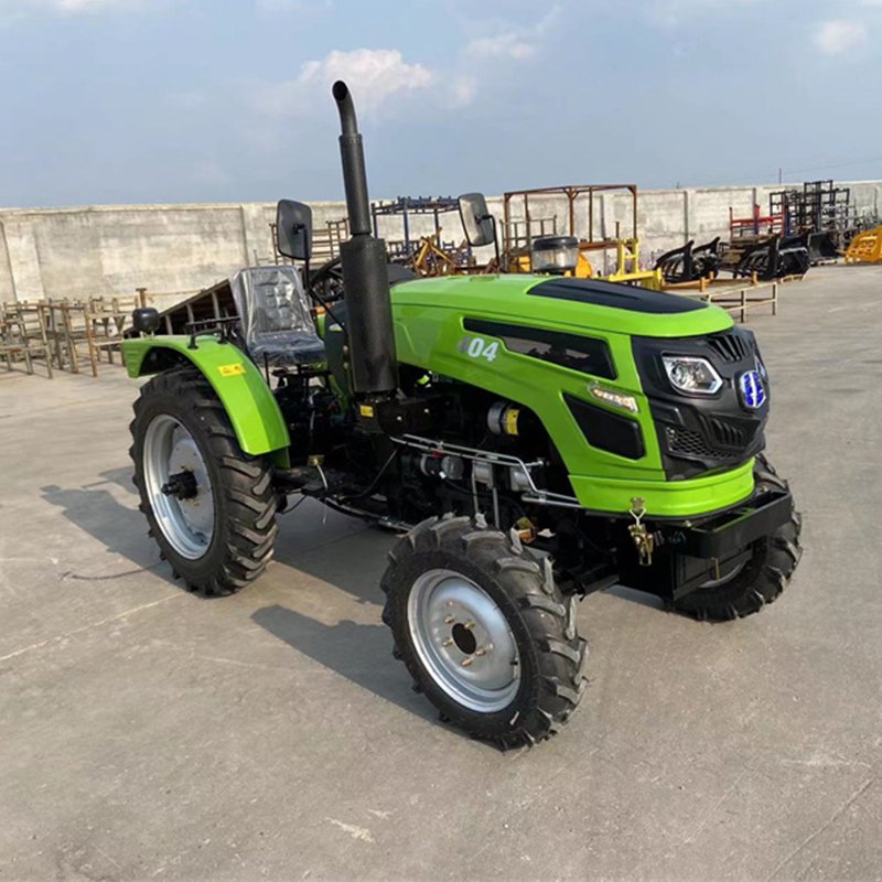 China Factory 25 Horsepower 50 Horsepower Agricultural Tractor Four-wheeler Single-cylinder Four-wheel Drive Tractor for Sale