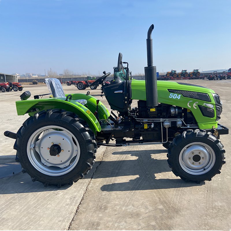 China Factory 25 Horsepower 50 Horsepower Agricultural Tractor Four-wheeler Single-cylinder Four-wheel Drive Tractor for Sale