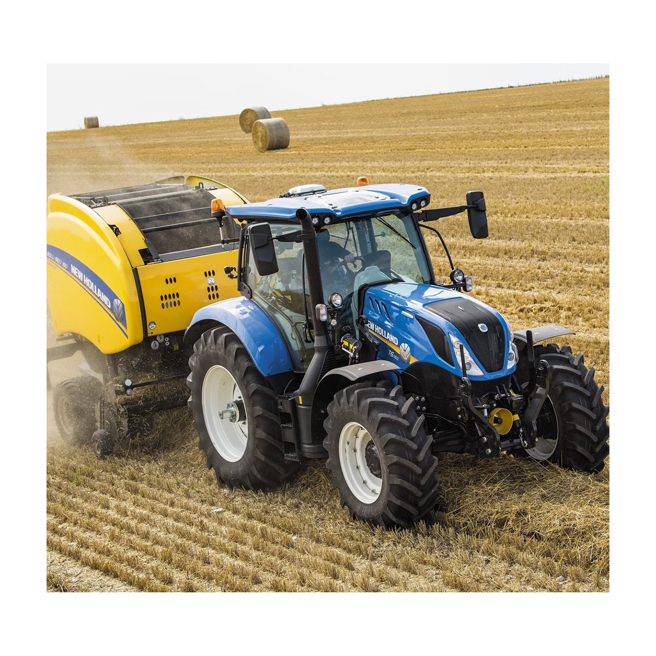 New-Holland Agricultural Farm Tractor Used/second Hand/new Tractor 4X4wd New Hollands with Loader for Sale