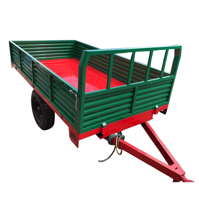 Agricultural Tipper Trailer Garden Tractor Farm Dump Trailer Construction New Conditions Customized With CE Proved