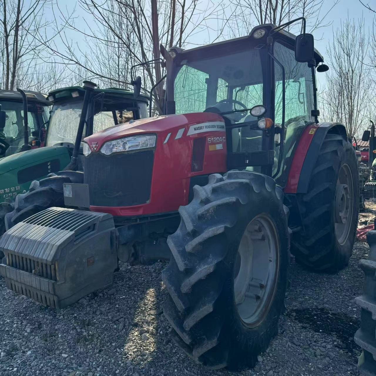 Second Hand Tractor 120hp Massey Ferguson Used Tractors S1204-C Good Price for Sale