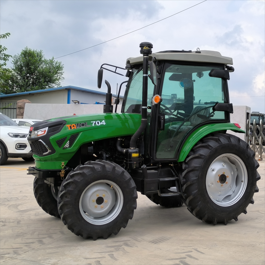 70 HP Medium 4wd 12+12 Tractor Agricultural Machinery China Factory Supply Durable and Stable High Quality