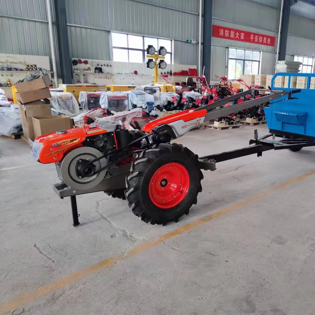 High Quality NC131 Type Power Tiller High Speed NC131 Walking Tractor RT140