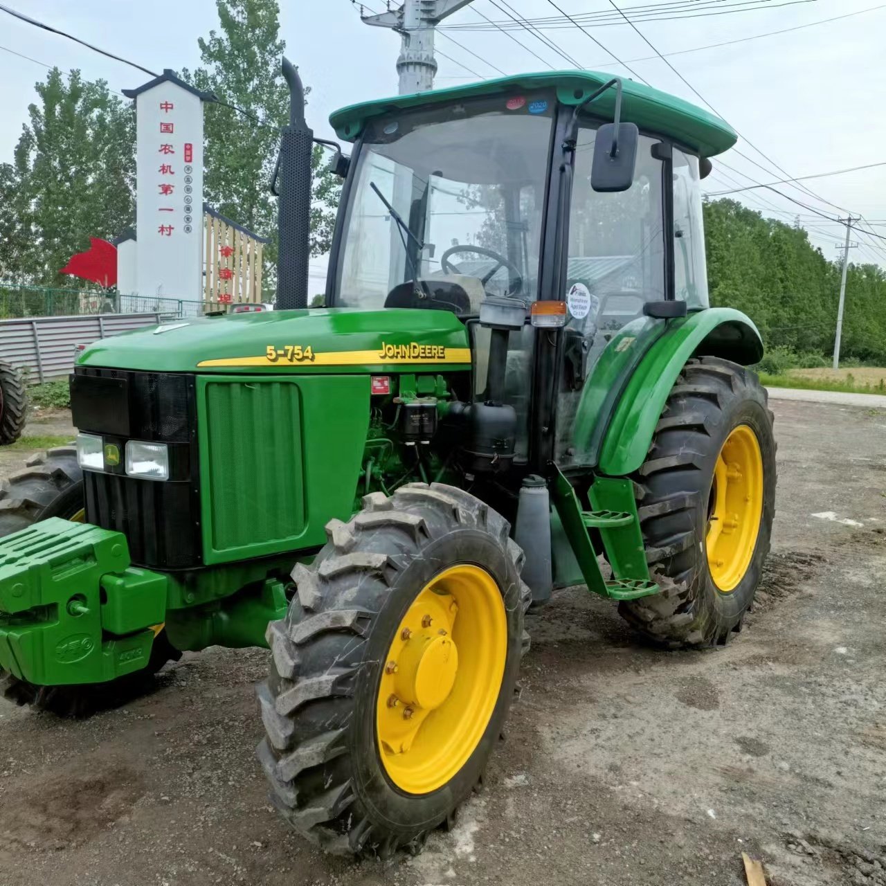 Used Farm Tractor John 754 554 904 954 95hp Deere With Cabin Good Quality/condition for Sale Agricultural