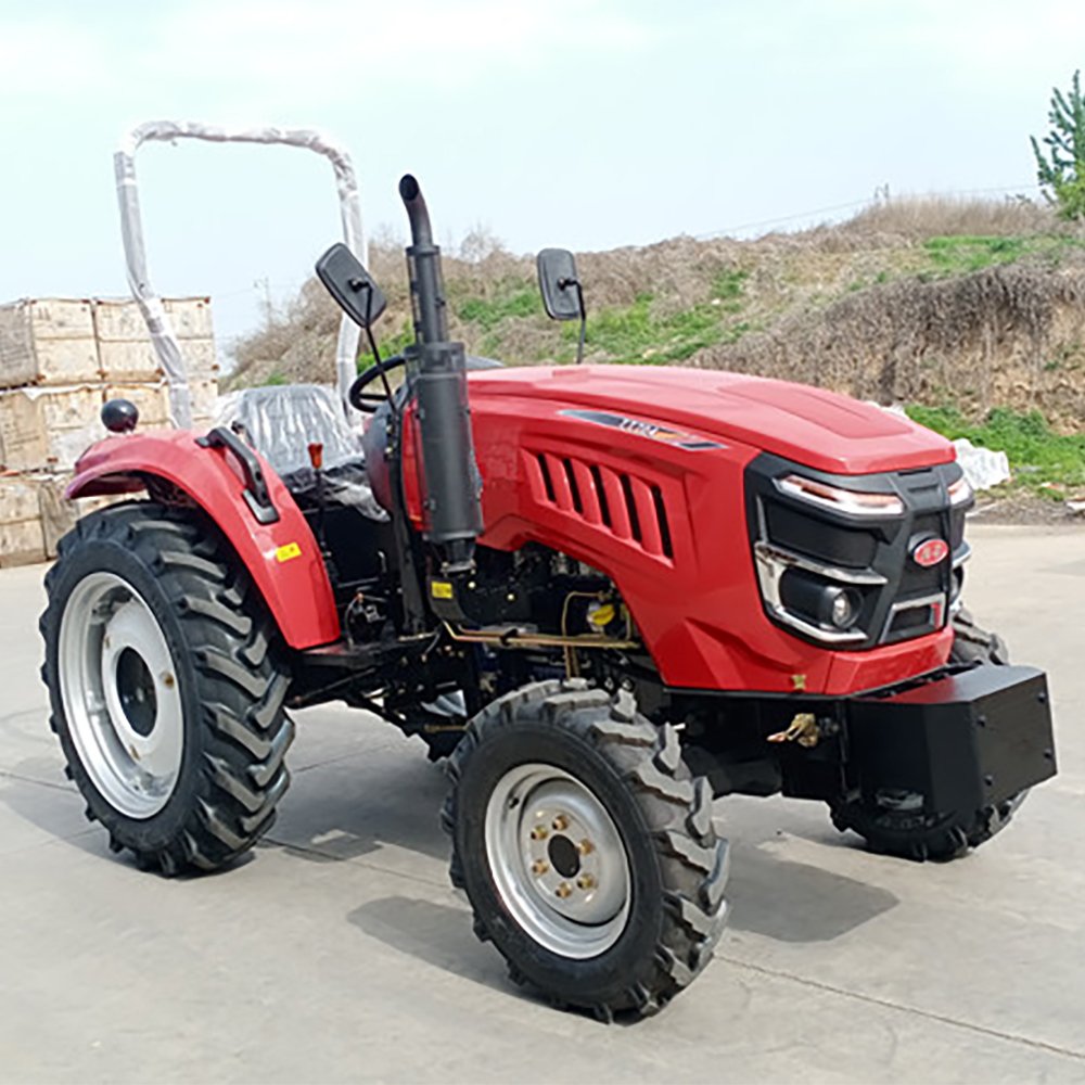 LAND High Quality Free Shipping Transmission Trucktor 4x4 Mini Agricultural Tractor Farm Agriculture Machine 40 hp 70 hp