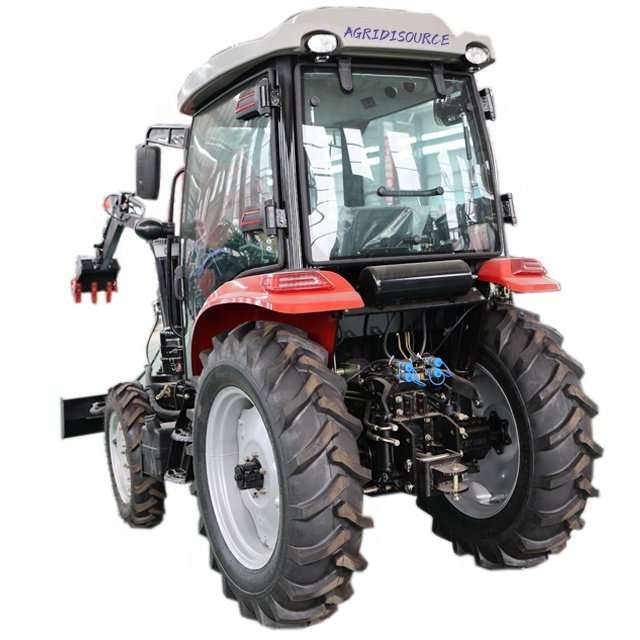 China Import Tractor Retro Excavadora Tractor with Rear Bucket for Sale for Agriculture Used