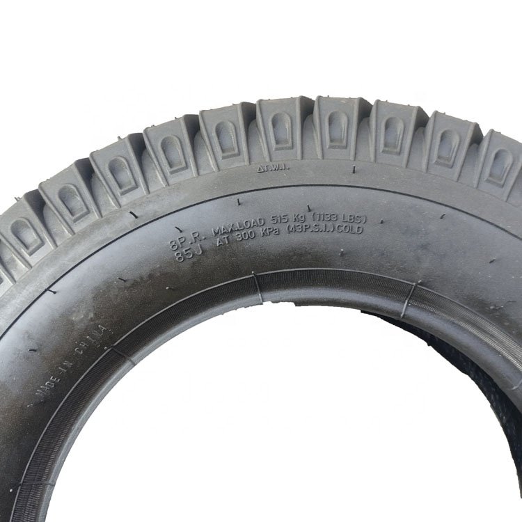 500-12 5.0-12 5.00-12 Tire for Mini 4 Wheel Tractor 3 Wheel Tricycle Dumper and Mini Power Tiller