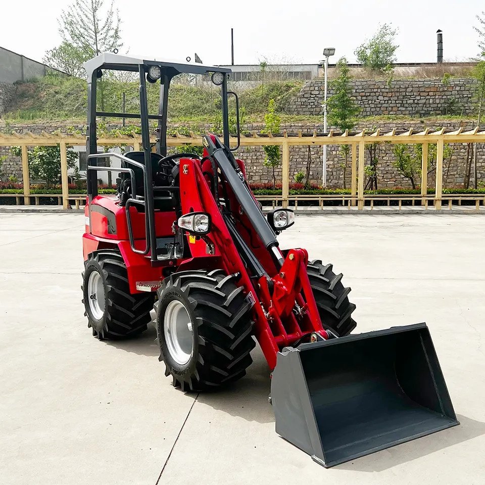 China Garden Tractor Mini Loader Telescopic Loader with Bucket