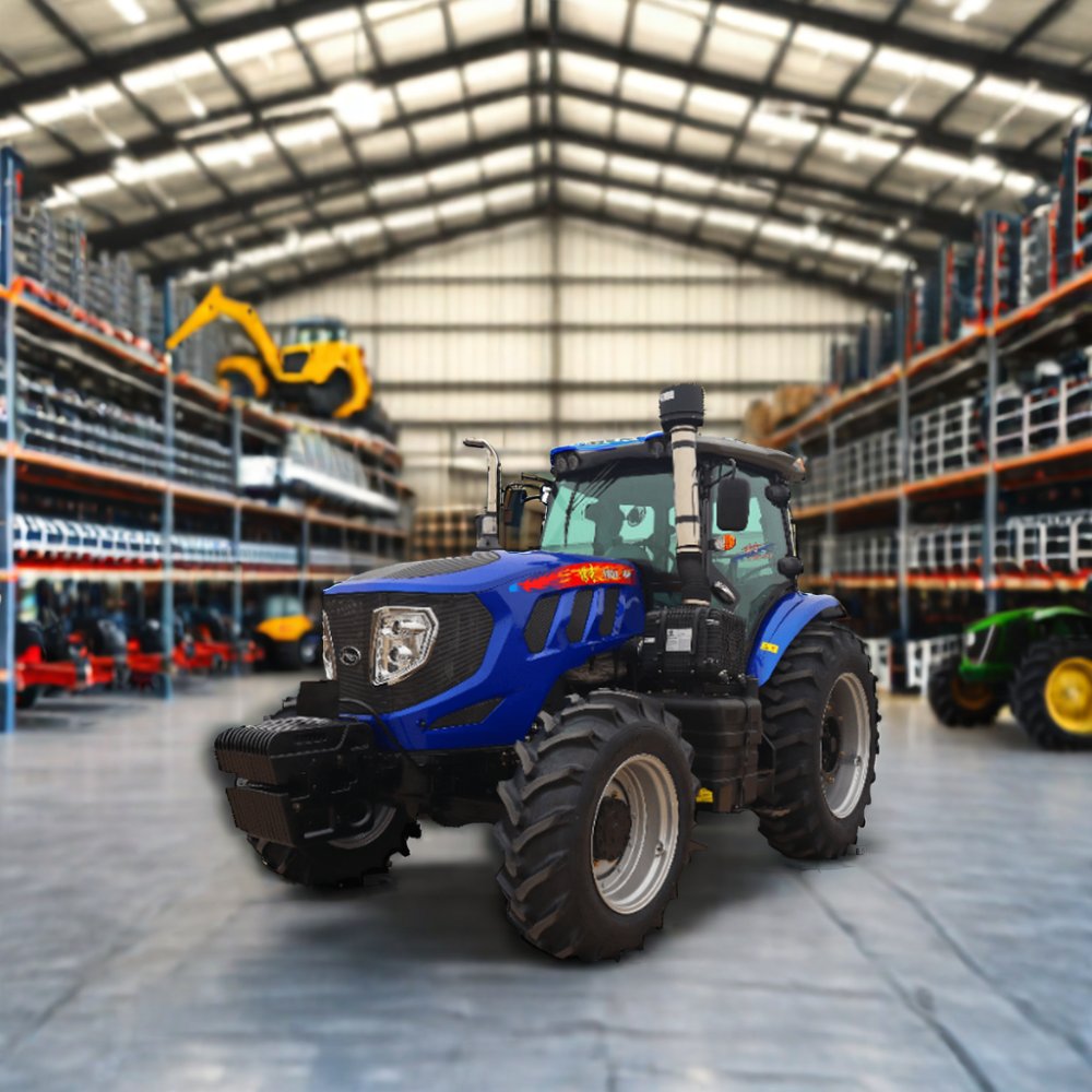 New Multifunctional 200hp Wheel Tractor Enclosed Cab 4WD Mini/Large Farm China Tractor