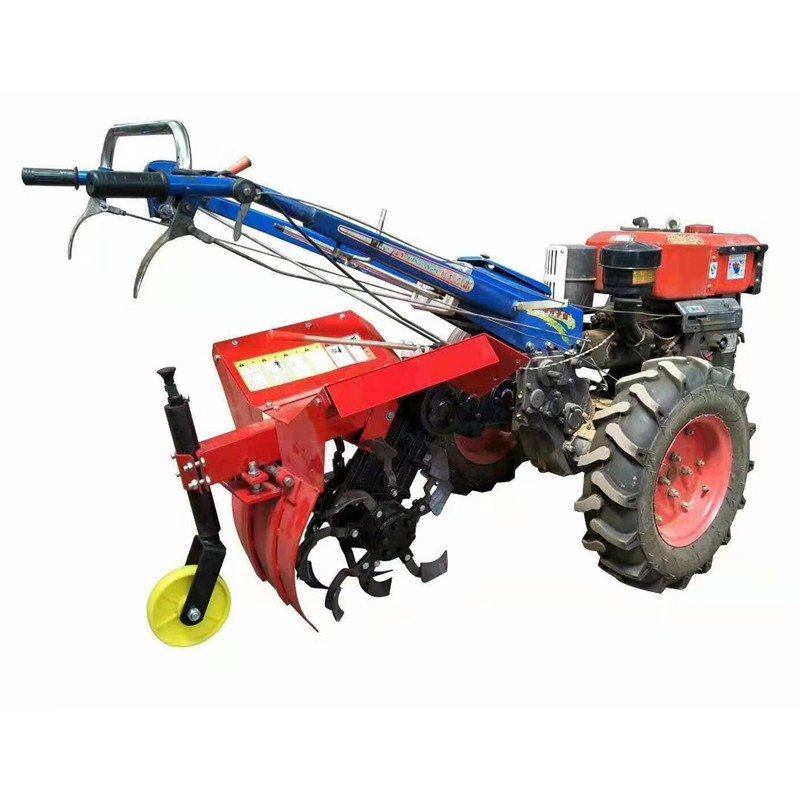Multi-function Hand Push 20hp Walking Tractor with Ditcher Disc Mover and Implements