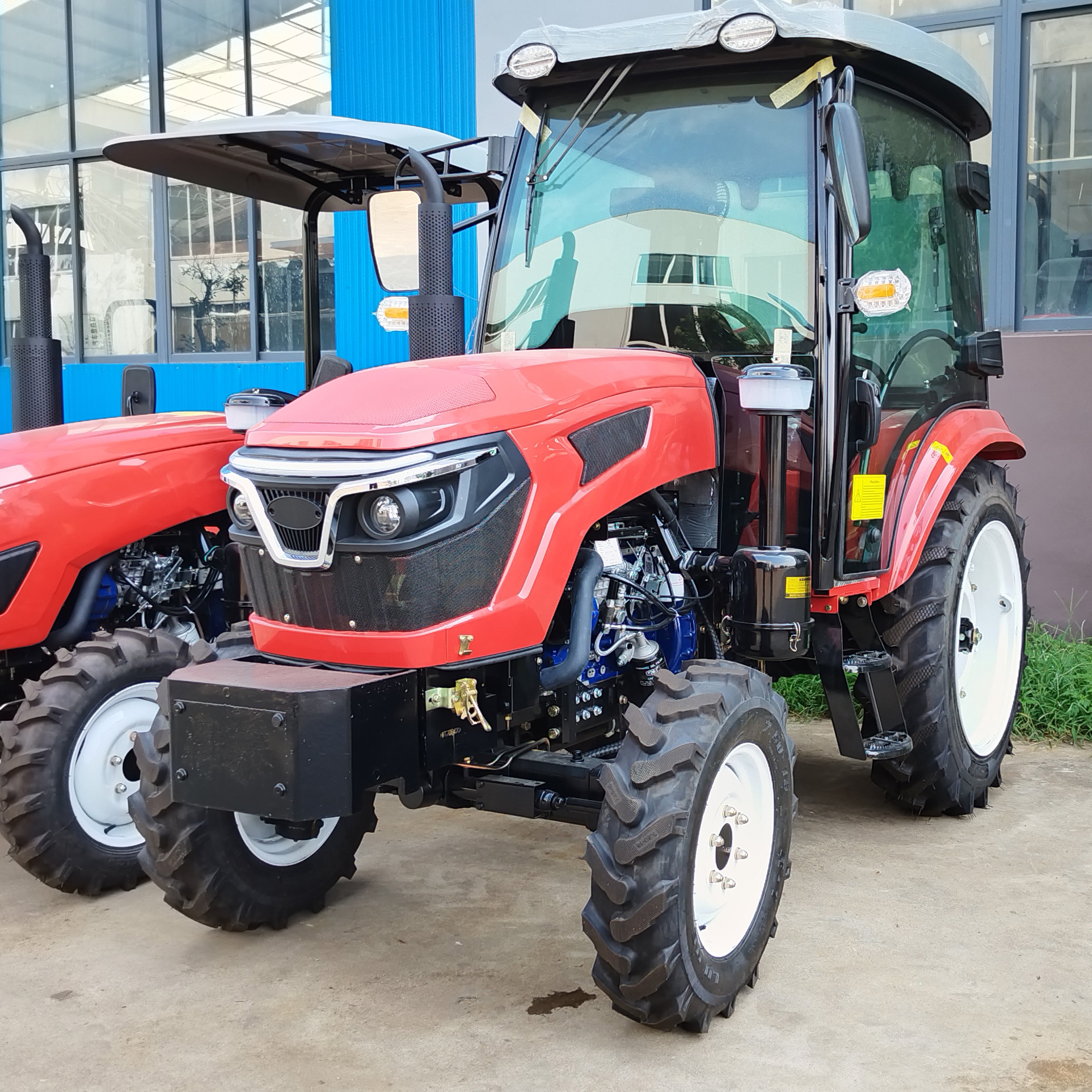 60hp 4wd Agricultural Farm Tractor Small Agricultural Mini Tractor Trailer for Sale