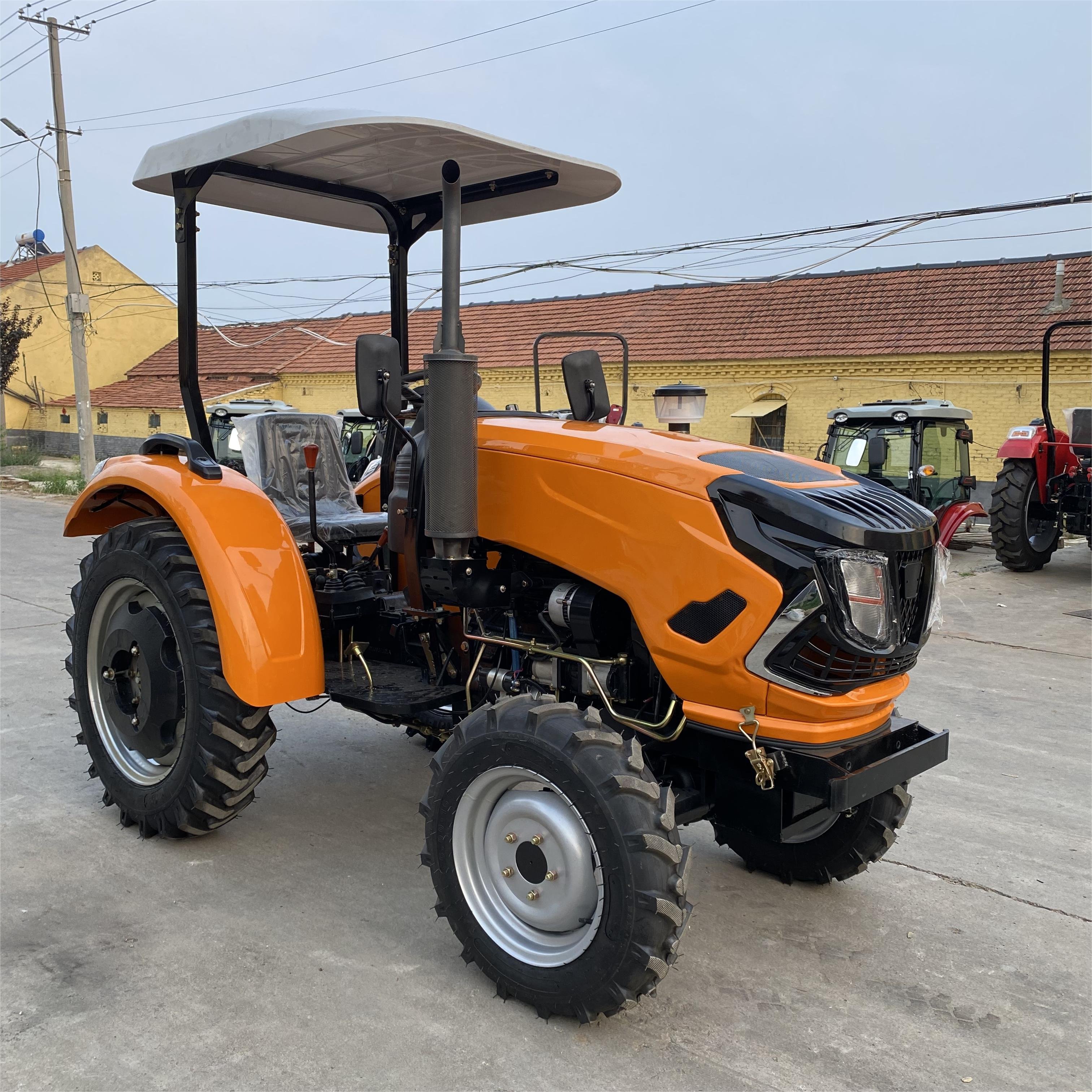 4wd 704 70hp Farm Tractor With Cab Papaya Orchard Agricole Garden Orchard Use for Sale Canada