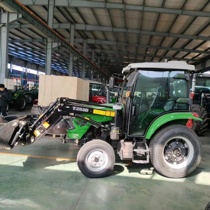45HP 50HP 4WD Rops Cabin China Agricultural Farm Tractor with Front End Loader