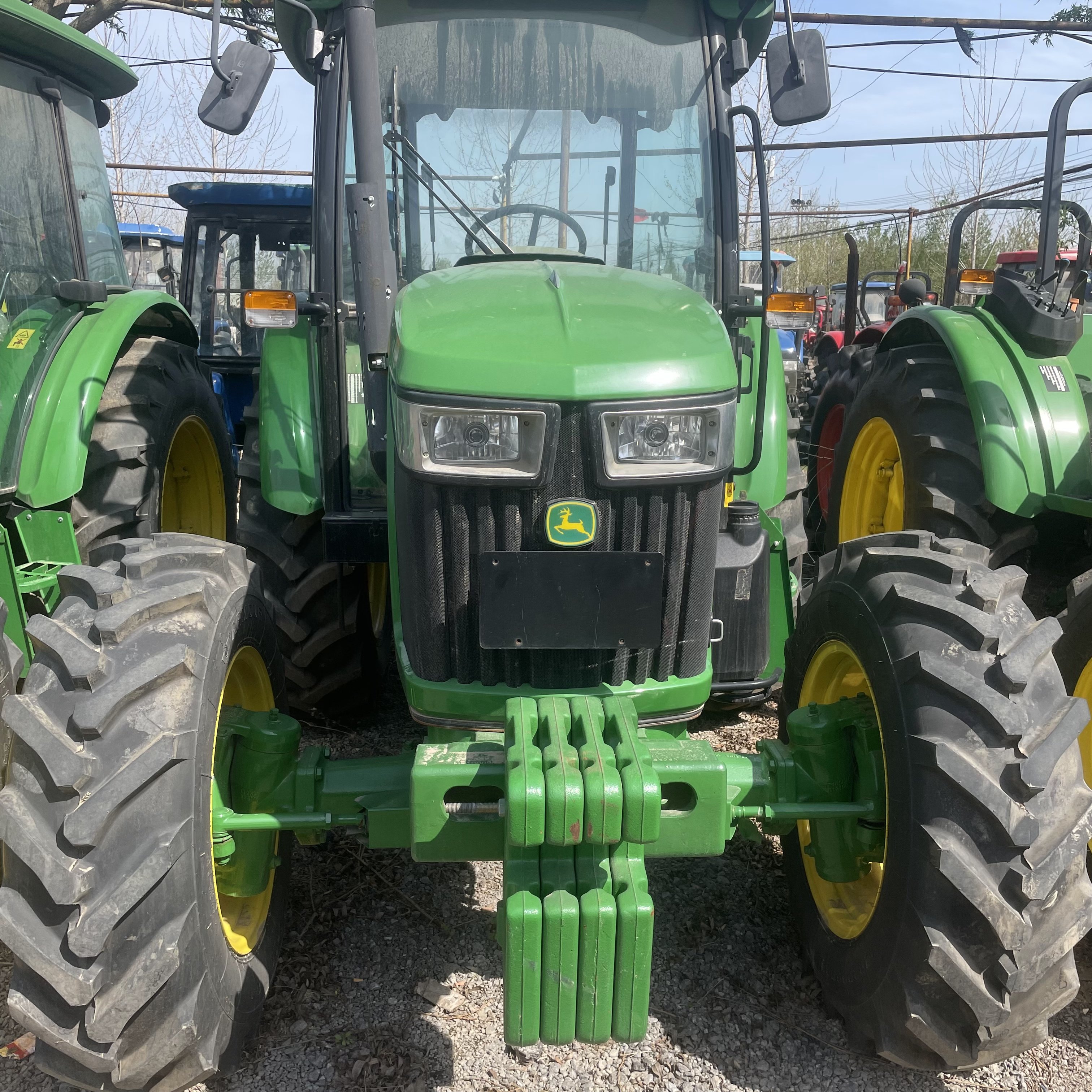 Second Hand Tractor Multi-purpose J Deeree 110hp 4WD Used Farm Tractor for Sales 5E-1104