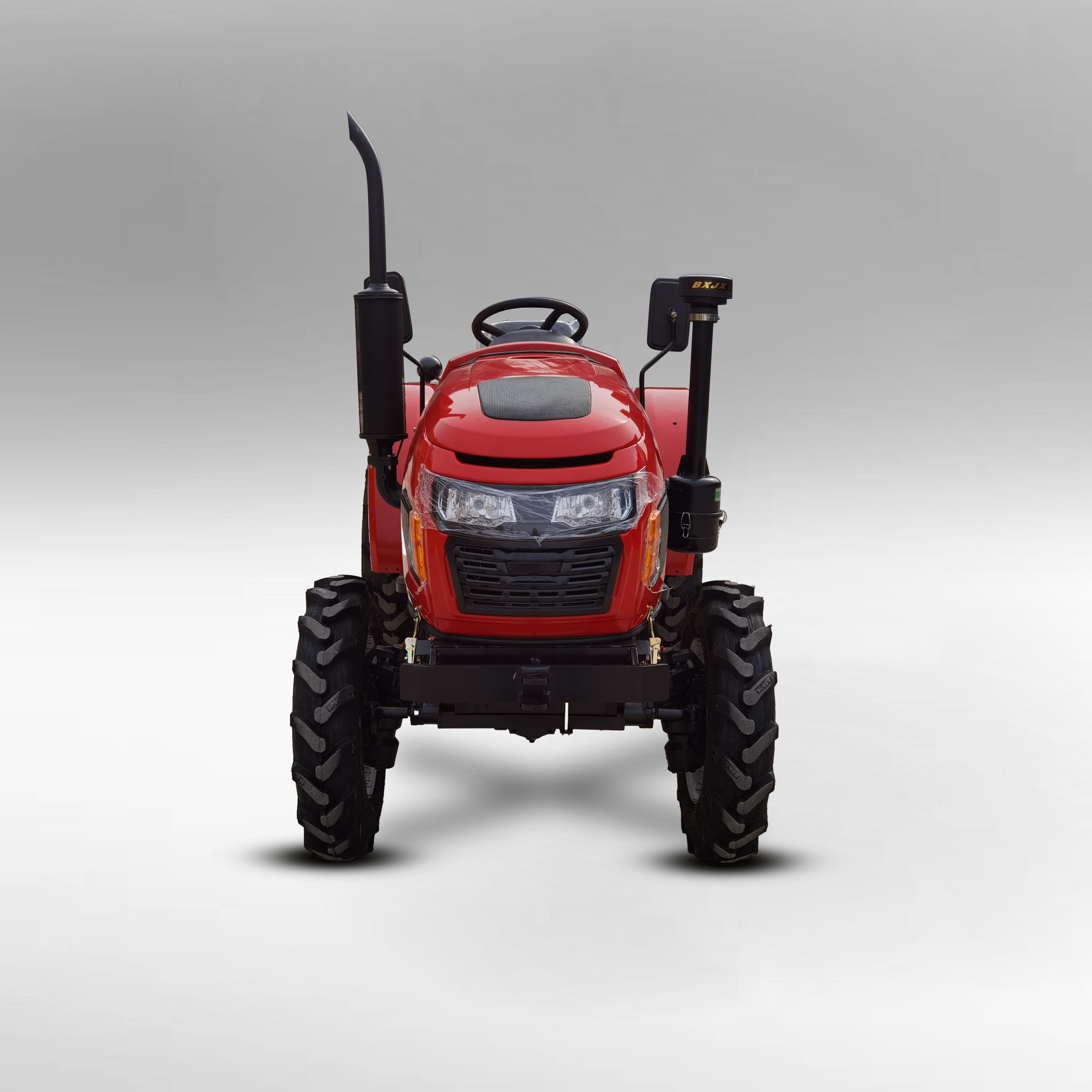 Langpak Factory Manufacturer Red Mini Tractors Electric Tractor Agriculture 25Hp Power Steering Farming Equipment