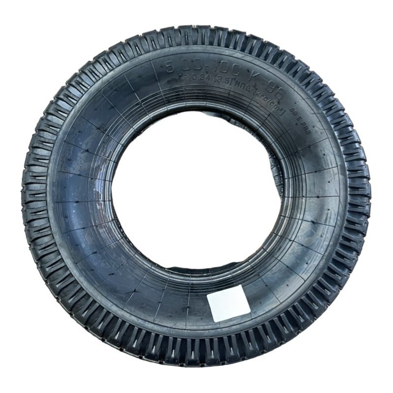 5.00-10 Tractor Trailer Tyre Rubber Agriculture Tyres Lawn Mower Tires Wheel with Inner Tube