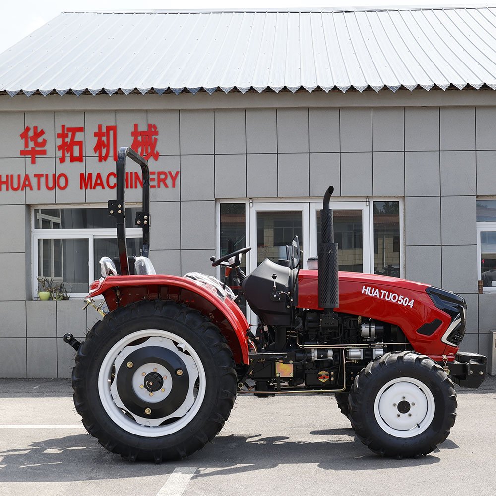 Hot Selling 50HP Cat/Laidong Engine Drive Four Wheels 504 Tractor Large Fuel Tank 4x4 Farm Farming Tractor for Sale