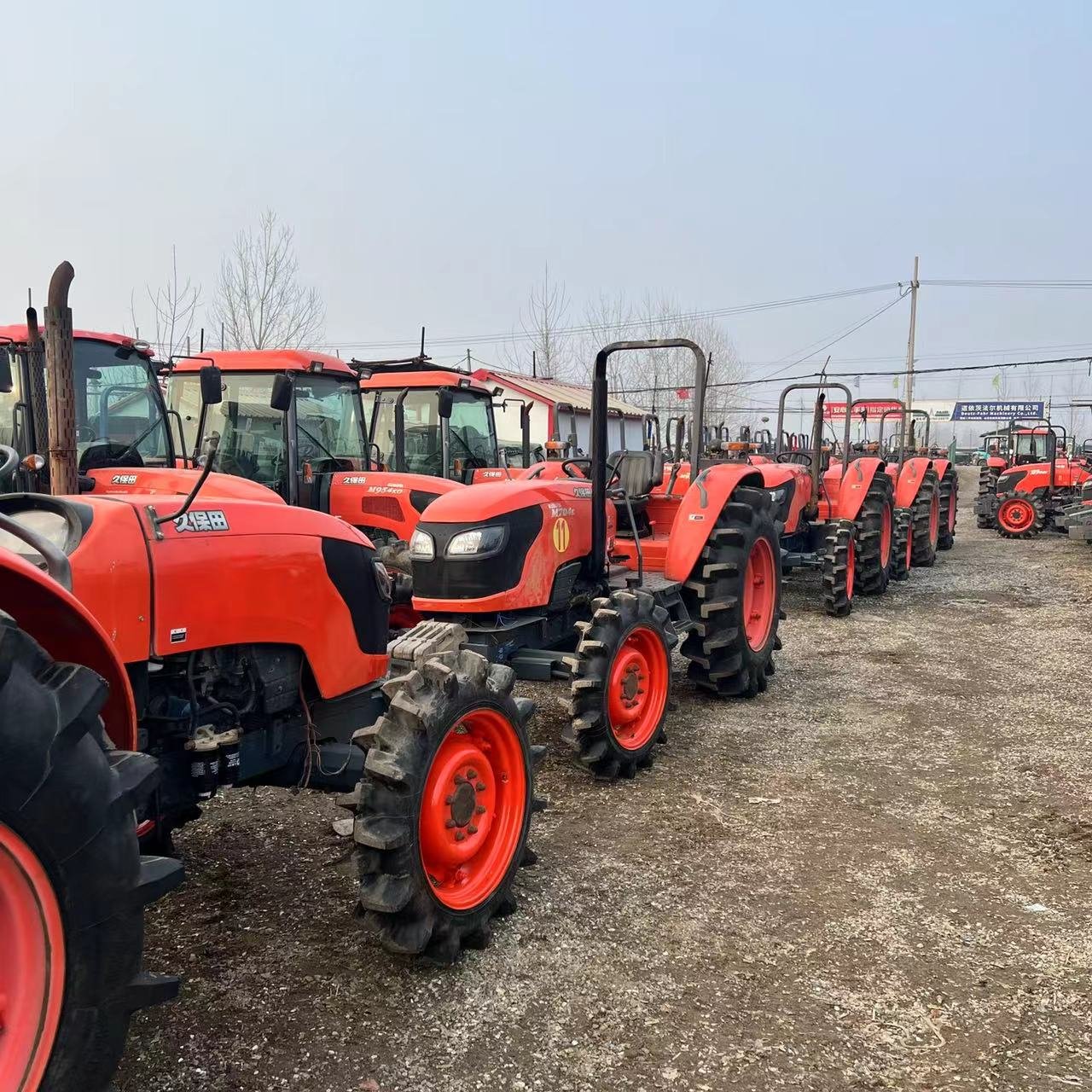Used Second-hand Kubota M8540 M854k 85hp 4wd Tractor